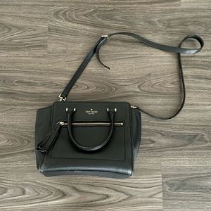 Kate Spade Black Luggage Crossbody